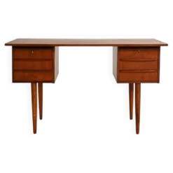 Bureau en teck scandinave, années 1960