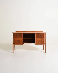 Bureau en teck scandinave, années 1950