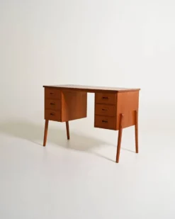 Bureau en teck scandinave, années 1960