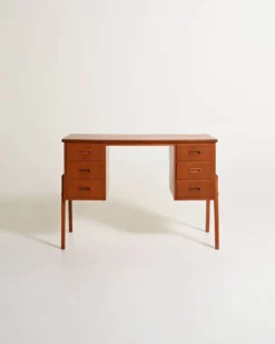 Bureau en teck scandinave, années 1960