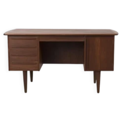 Bureau en teck vintage de H.P. Hansen