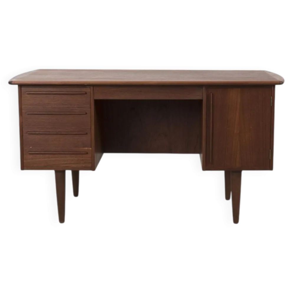 Bureau en teck vintage de H.P. Hansen