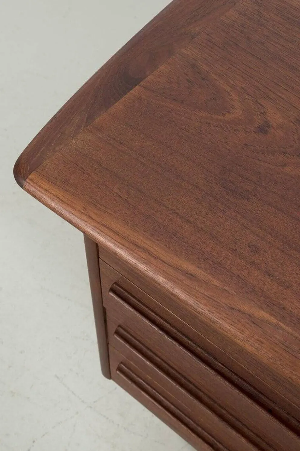 Bureau en teck vintage de H.P. Hansen