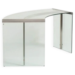 Bureau en verre "President" par Gallotti & Radice