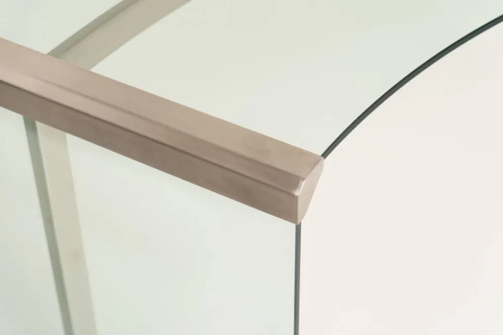 Bureau en verre "President" par Gallotti & Radice