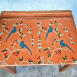 Bureau et chaise écolier terracotta