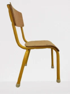 Bureau et chaise d’écolier vintage