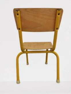 Bureau et chaise d’écolier vintage