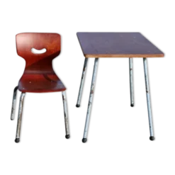 Bureau et chaise enfant galvanitas oosterhout