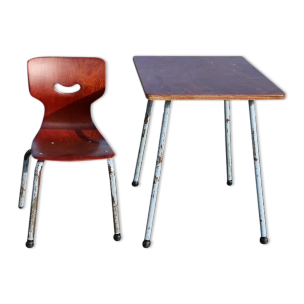 Bureau et chaise enfant galvanitas oosterhout
