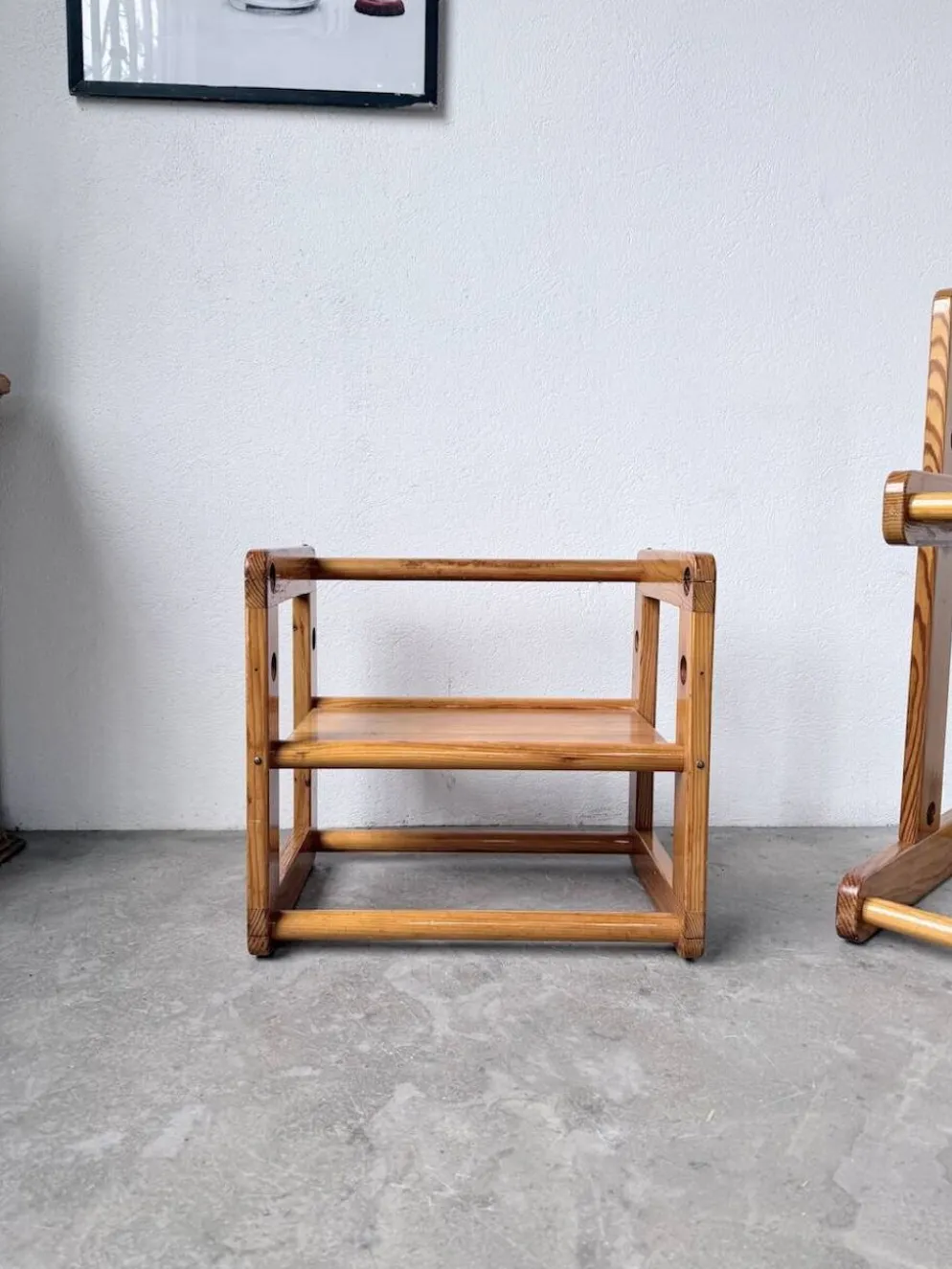 Bureau et chaise enfant pin Bauhaus