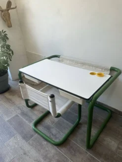 Bureau et chaise Marc Berthier 70s