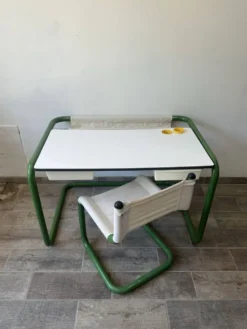 Bureau et chaise Marc Berthier 70s