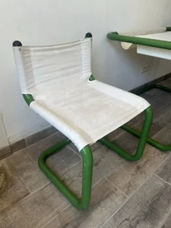 Bureau et chaise Marc Berthier 70s