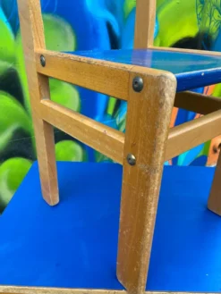 Bureau et siège enfant vintage 1980