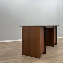 Bureau exécutif "Artona" en noyer de Afra & Tobia Scarpa pour Maxalto 1975
