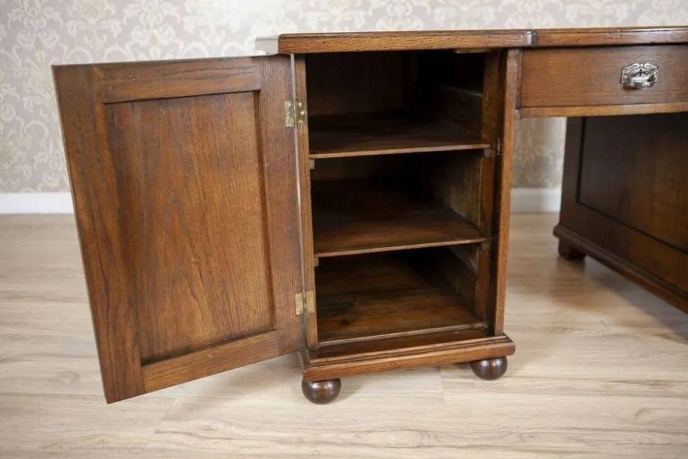 Bureau exécutif en chêne, années 1930