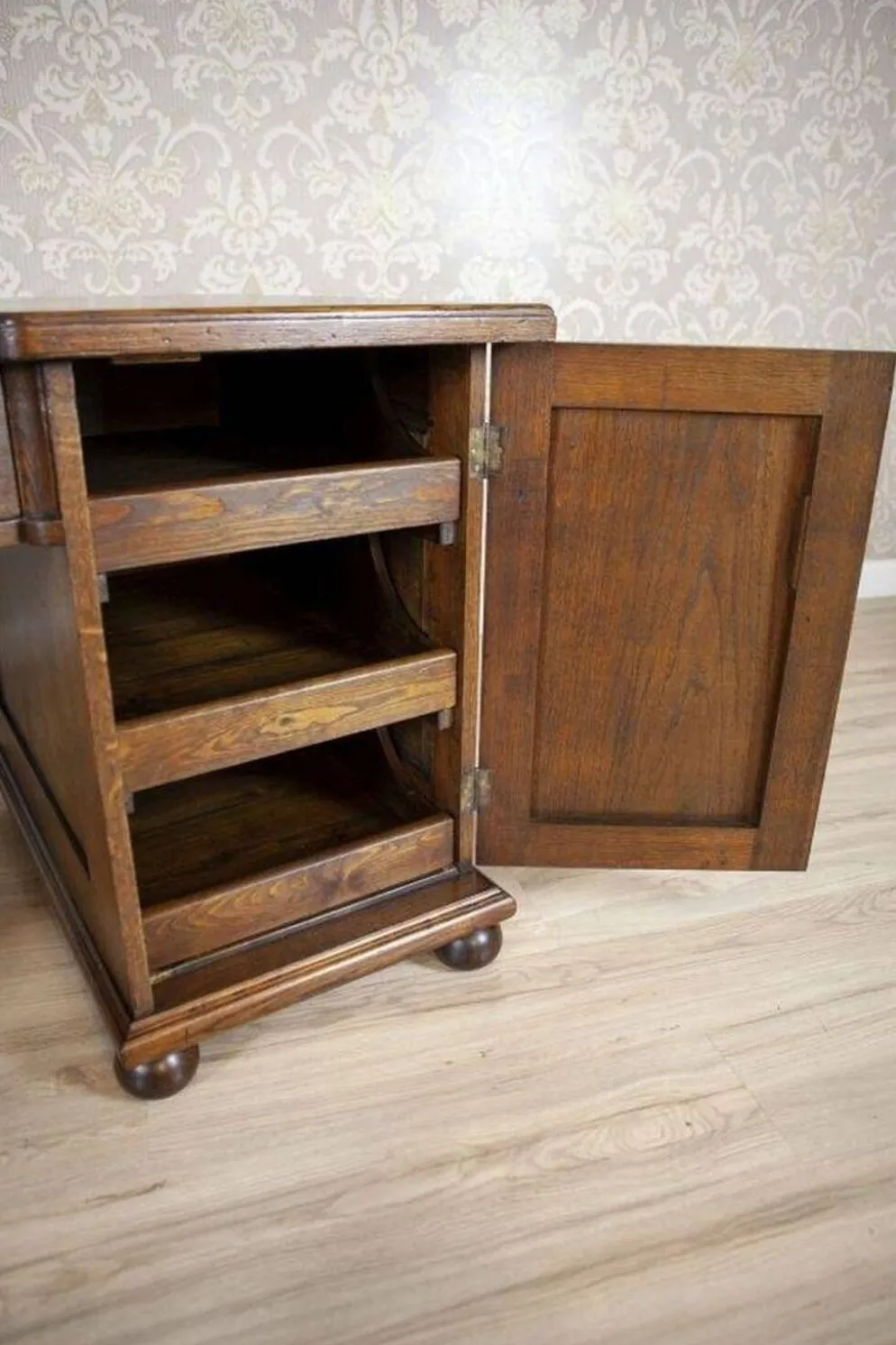 Bureau exécutif en chêne, années 1930