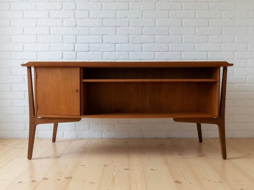 Bureau exécutif en teck Svend Aage Madsen, années 1960