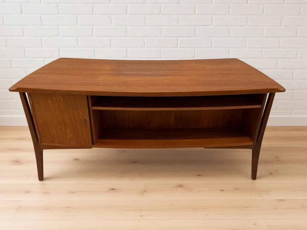 Bureau exécutif en teck Svend Aage Madsen, années 1960