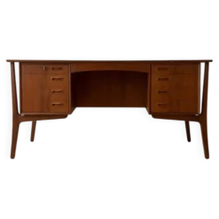 Bureau exécutif en teck Svend Aage Madsen, années 1960