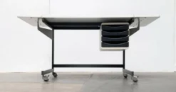 Bureau Flexible Allemand Space Age de Multiform, années 1960