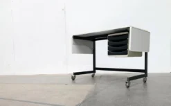 Bureau Flexible Allemand Space Age de Multiform, années 1960