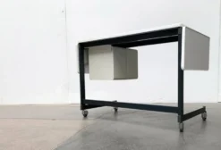 Bureau Flexible Allemand Space Age de Multiform, années 1960