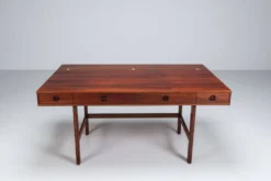 Bureau Flip-Top Partners en rosewood de Peter Lovig, Lovig, Danemark, 1960.