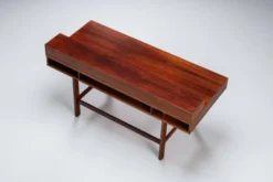 Bureau Flip-Top Partners en rosewood de Peter Lovig, Lovig, Danemark, 1960.