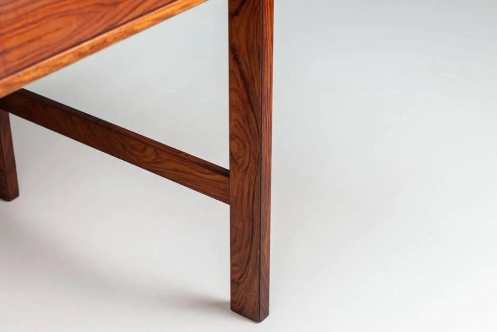 Bureau Flip-Top Partners en rosewood de Peter Lovig, Lovig, Danemark, 1960.