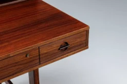 Bureau Flip-Top Partners en rosewood de Peter Lovig, Lovig, Danemark, 1960.