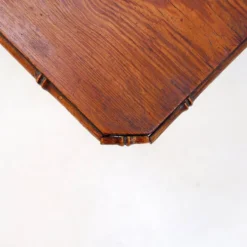 Bureau français faux bambou en pin - Début du 20ème siècle