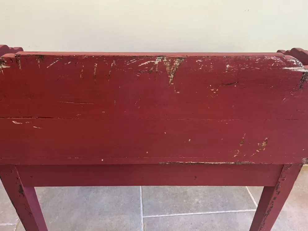 Bureau à gradins ancien en chêne massif
