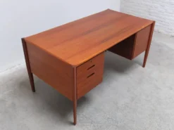 Bureau indépendant avec bibliothèque par Wilhelm Renz, années 1960