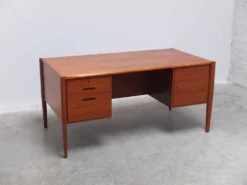 Bureau indépendant avec bibliothèque par Wilhelm Renz, années 1960
