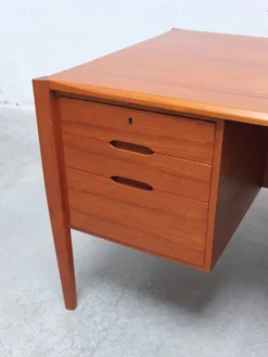 Bureau indépendant avec bibliothèque par Wilhelm Renz, années 1960