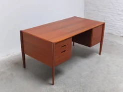 Bureau indépendant avec bibliothèque par Wilhelm Renz, années 1960