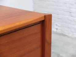 Bureau indépendant avec bibliothèque par Wilhelm Renz, années 1960