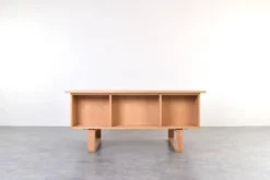 Bureau indépendant en chêne par Torben Valeur et Henning Jensen pour Dyrlund, années 1960.