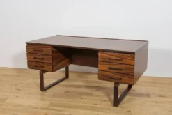 Bureau indépendant en palissandre du milieu du siècle par Torben Valeur et Henning Jensen pour Dyrlund, Danemark, années 1960.