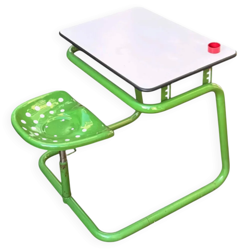 Bureau junior Twenty Tube, Marc Berthier, édition Roche Bobois 1973