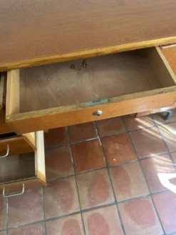 Bureau maître d’école vintage