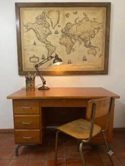 Bureau maître d’école vintage