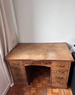 Bureau maître d'école vintage