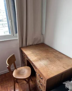 Bureau maître d'école vintage