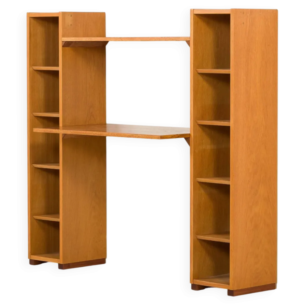 Bureau modulaire en chêne par Hundevad, Danemark, années 1970