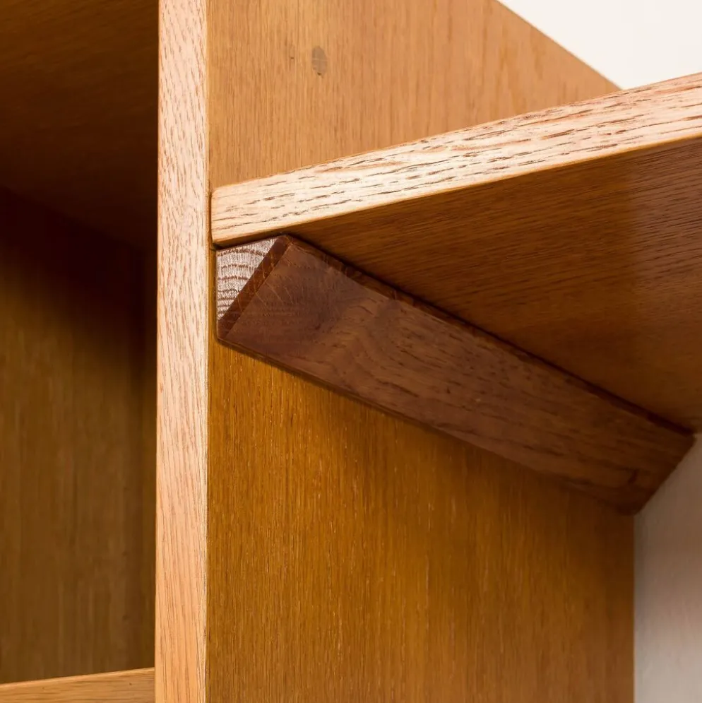 Bureau modulaire en chêne par Hundevad, Danemark, années 1970