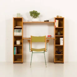 Bureau modulaire en chêne par Hundevad, Danemark, années 1970
