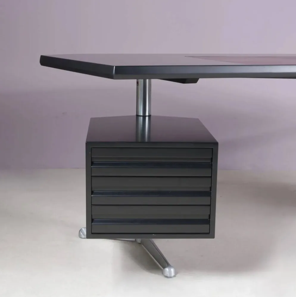 Bureau Osvaldo Borsani des années 1950 pour Tecno Milano, Italie